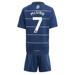 Aston Villa John McGinn #7 Derde tenue Kids 2024-25 Korte Mouw (+ Korte broeken)